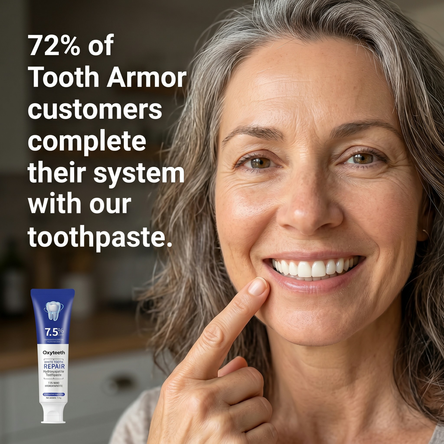Oxyteeth Enamel Strengthening Toothpaste