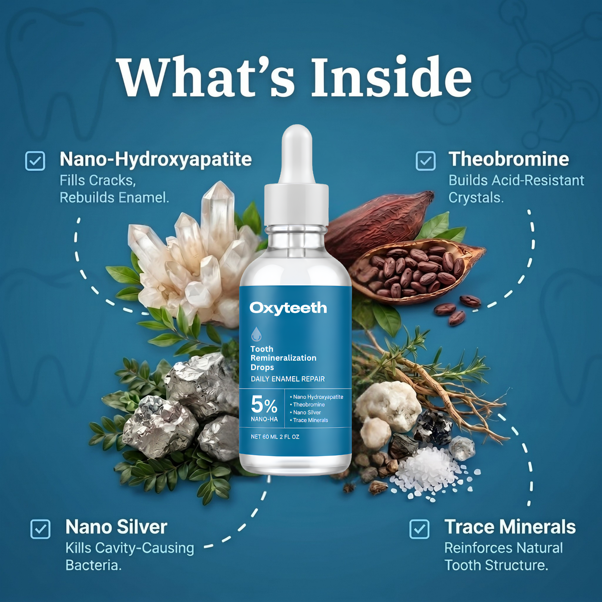 Oxyteeth Tooth Remineralization Drops