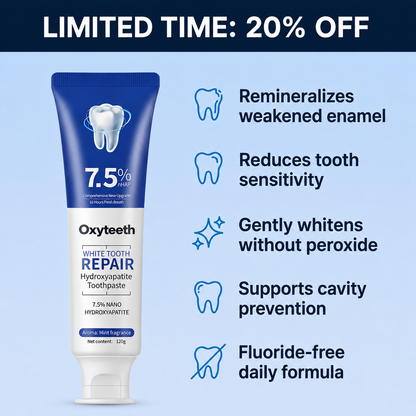OxyTeeth Enamel Strengthening Toothpaste