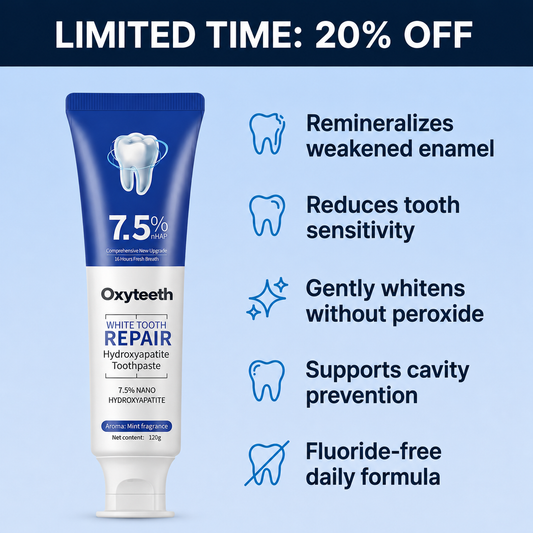 OxyTeeth Enamel Strengthening Toothpaste