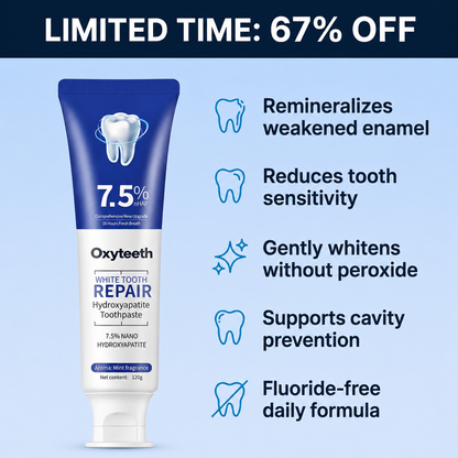 Oxyteeth Enamel Strengthening Toothpaste